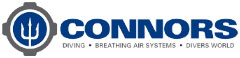 connors diving footer logo
